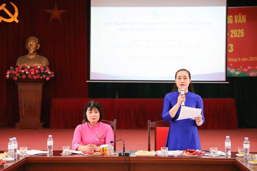 Hội Liên hiệp phụ nữ 126 xã, phường thử nghiệm vận hành hoạt động