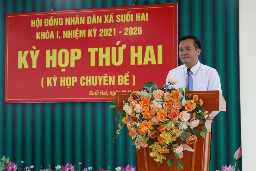 HĐND xã Suối Hai  quyết nghị nhiều nội dung quan trọng