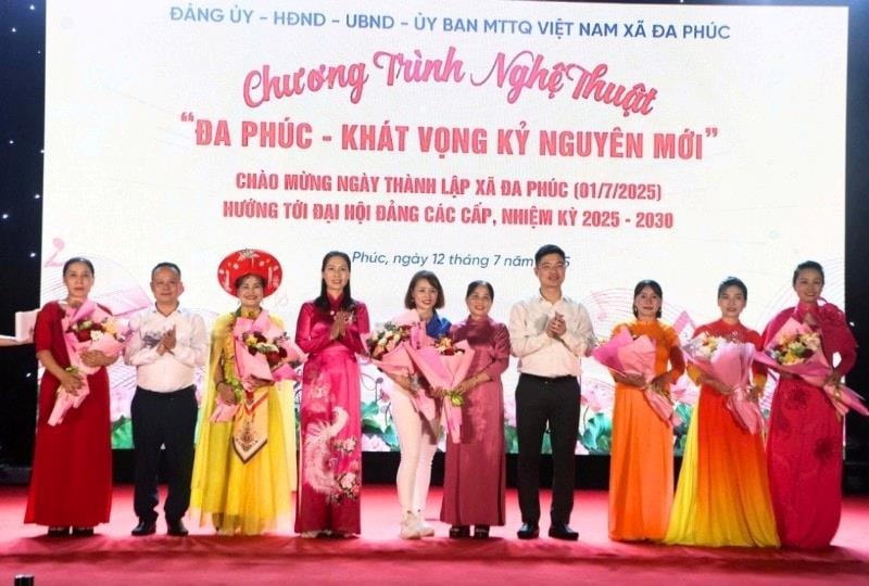 Ấn tượng chương trình nghệ thuật “Đa Phúc - Khát vọng kỷ nguyên mới”