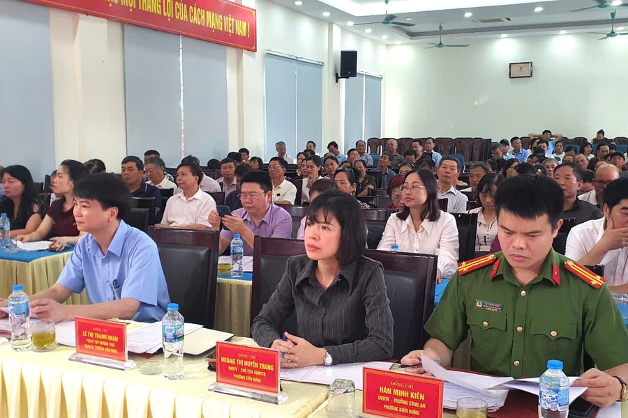 Phường Kiến Hưng kiên quyết xử lý vi phạm về trật tự đô thị, vệ sinh môi trường