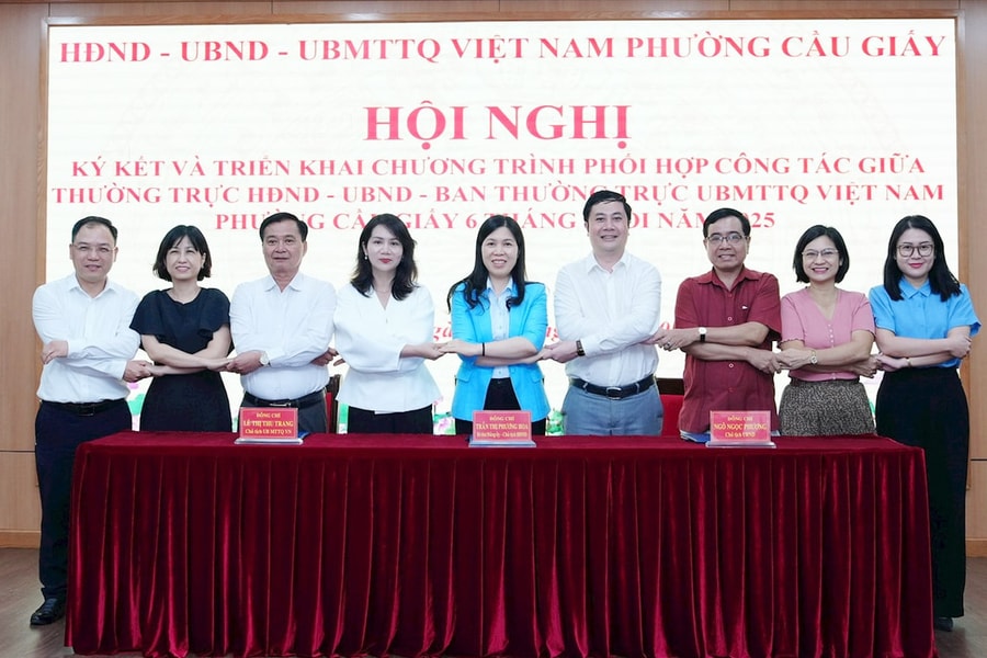 Phường Cầu Giấy giám sát, giải quyết đến cùng các vấn đề khó, phức tạp
