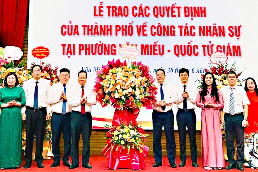 Phường Văn Miếu - Quốc Tử Giám: Giữ gìn bản sắc văn hóa, bứt phá chuyển đổi số và chuyển đổi xanh