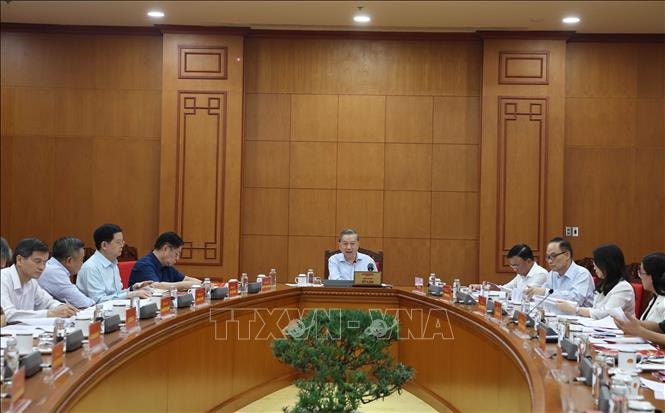 Tổng Bí thư Tô Lâm: Công tác chuẩn bị, tổ chức Lễ kỷ niệm, diễu binh, diễu hành phải thật sự chu đáo, an toàn