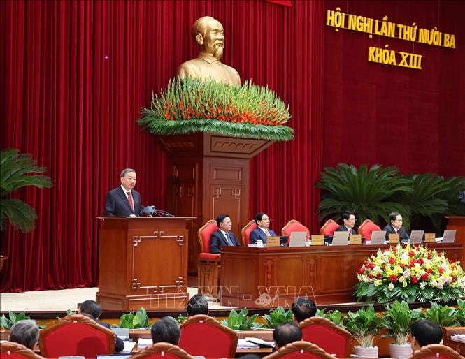 Khai mạc Hội nghị lần thứ mười ba, Ban Chấp hành Trung ương Đảng khóa XIII