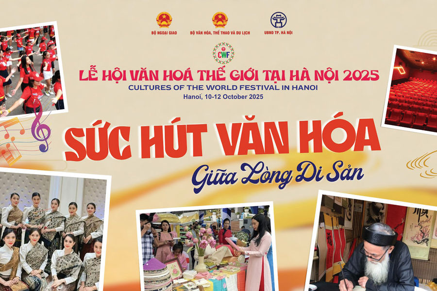 Hòa sắc tinh hoa ở Lễ hội Văn hóa Thế giới tại Hà Nội