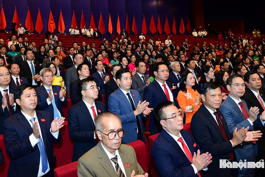 Đại hội đại biểu Đảng bộ thành phố Hà Nội lần thứ XVIII đã hoàn thành chương trình và thành công tốt đẹp