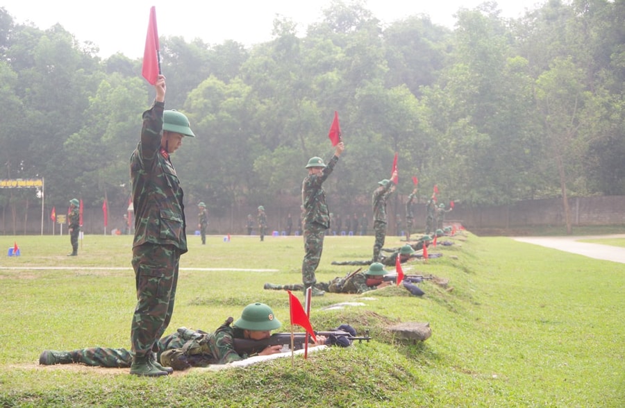 Củng cố vững chắc công tác quốc phòng, an ninh