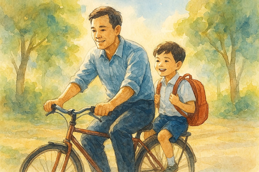 Cha và những mùa nắng muộn