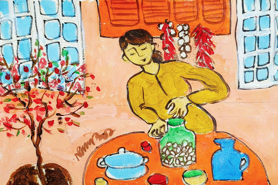 Món dưa hành của mẹ