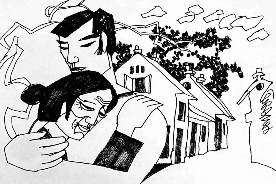 Ngõ nhỏ sang xuân