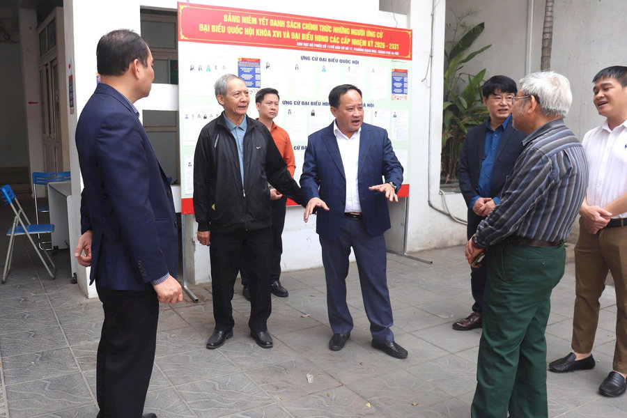 Phường Bạch Mai chuẩn bị tốt nhất cho sự thành công, an toàn của ngày hội lớn