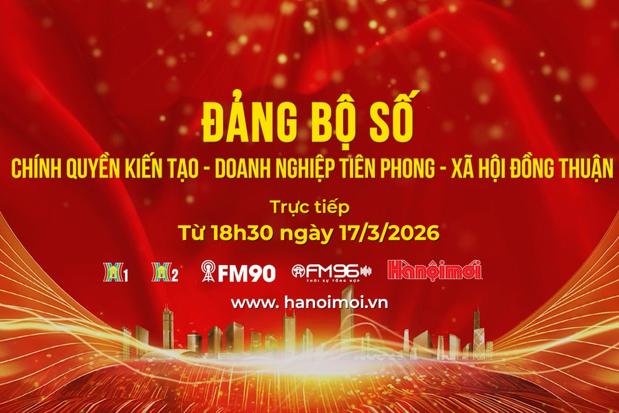 Đón xem Thời sự đặc biệt: Đảng bộ số - Chính quyền kiến tạo - Doanh nghiệp tiên phong - Xã hội đồng thuận