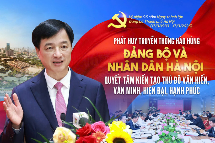 Phát huy truyền thống hào hùng - Đảng bộ và Nhân dân Hà Nội quyết tâm kiến tạo Thủ đô văn hiến, văn minh, hiện đại, hạnh phúc