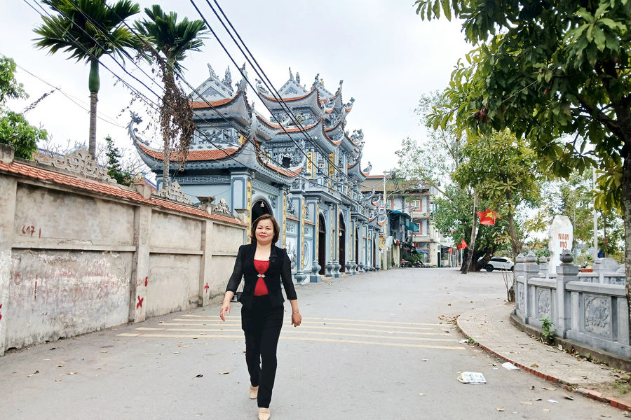 Nữ Trưởng thôn “nói là làm” ở Vĩnh Trung