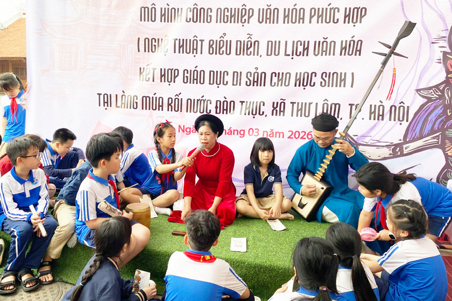 Mô hình công nghiệp văn hóa phức hợp xã Thư Lâm: Gợi mở những giải pháp, hướng đi từ cơ sở