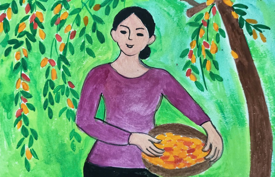 Vườn nhà thắp lửa