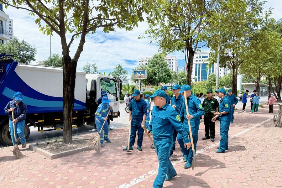 Phường Đại Mỗ: Hành động vì không khí sạch và giao thông xanh