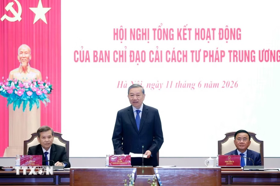 Tổng Bí thư, Chủ tịch nước Tô Lâm: Cải cách tư pháp giai đoạn mới, bảo vệ công lý và kiến tạo niềm tin