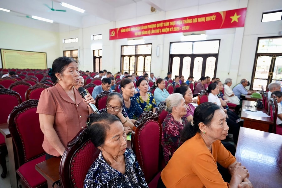 Đại biểu HĐND xã Đan Phượng hoàn thành tiếp xúc cử tri trước kỳ họp thứ 2