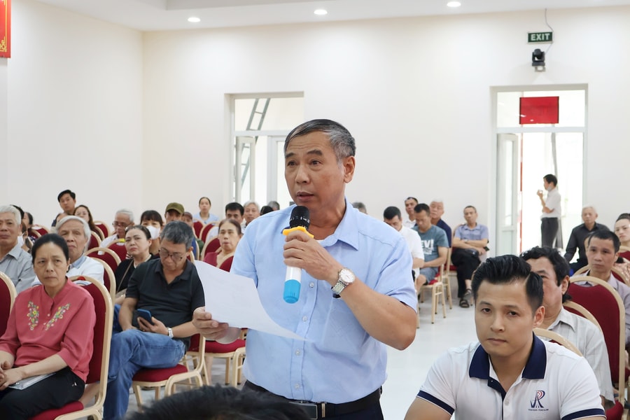 Phường Đông Ngạc đối thoại thực chất, tháo gỡ "nút thắt" ngay từ cơ sở