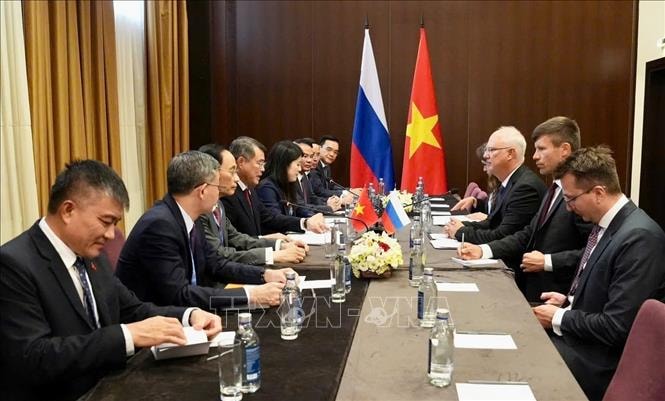 Thủ tướng Chính phủ Lê Minh Hưng tiếp Tổng Giám đốc Quỹ Đầu tư trực tiếp Nga Kiril Dmitriev