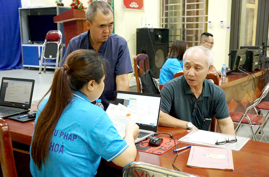 Xã Ứng Hòa: Đưa hành chính công đến gần người dân
