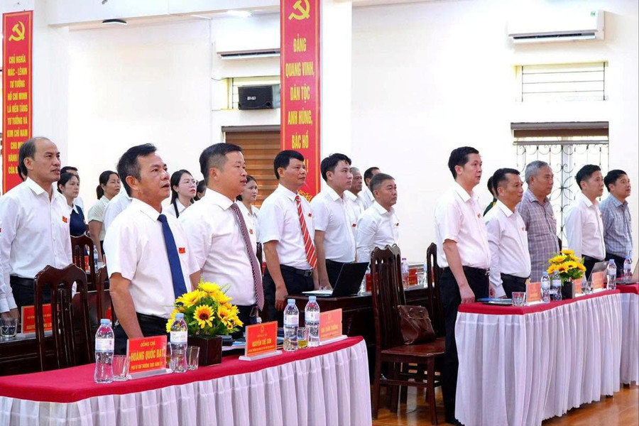 HĐND xã Dân Hòa khai mạc Kỳ họp thứ Ba, tạo nền tảng tăng tốc phát triển