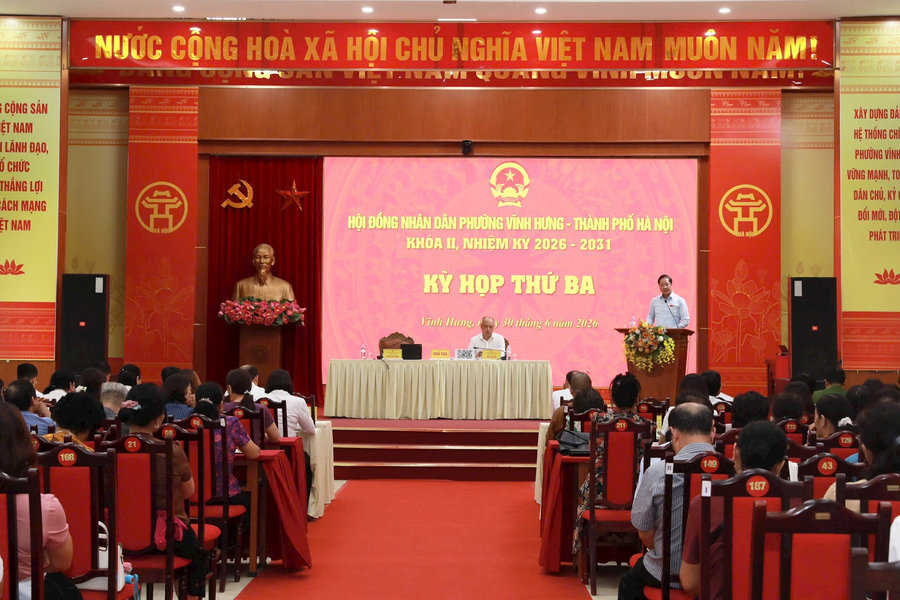 Phường Vĩnh Hưng tạo động lực phát triển từ đầu tư hạ tầng và quy hoạch
