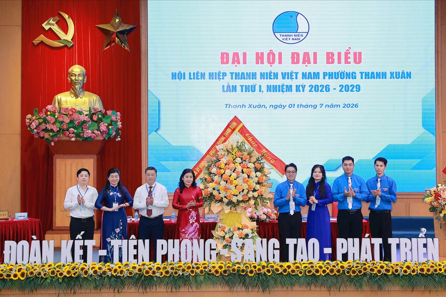 Phát huy vai trò thanh niên trong xây dựng phường Thanh Xuân văn minh, hiện đại