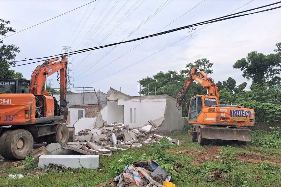 Xã An Khánh: Quyết liệt xử lý vi phạm pháp luật về đất đai