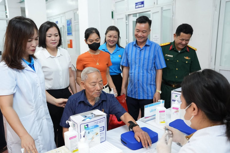 Xã Thanh Oai triển khai chương trình khám sức khỏe toàn dân