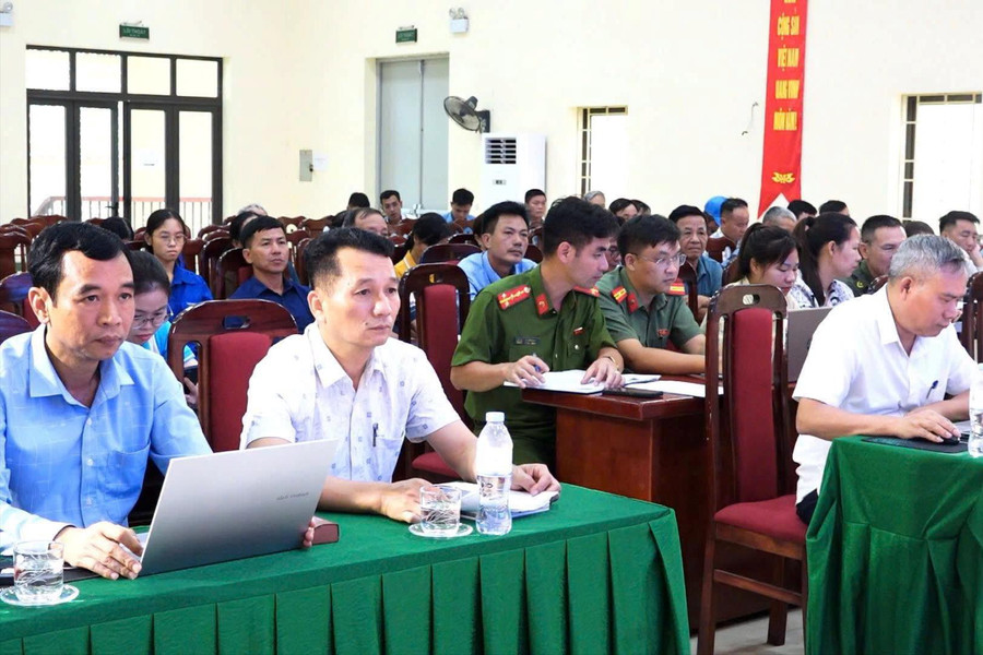 Xã Dân Hòa triển khai chiến dịch cao điểm 45 ngày hoàn thiện cơ sở dữ liệu đất đai