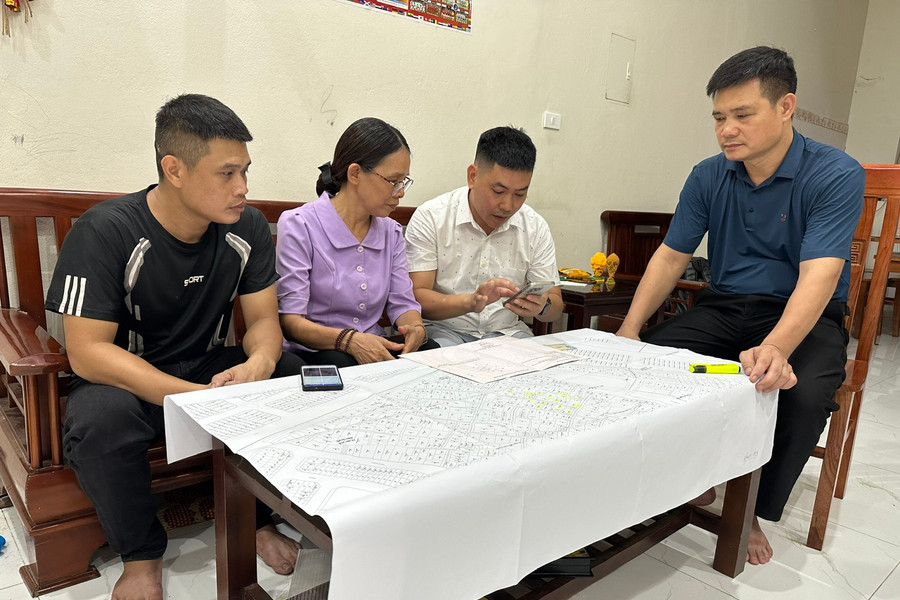 Phường Dương Nội: “Đi từng ngõ, gõ từng nhà, rà từng thửa đất” làm sạch dữ liệu đất đai