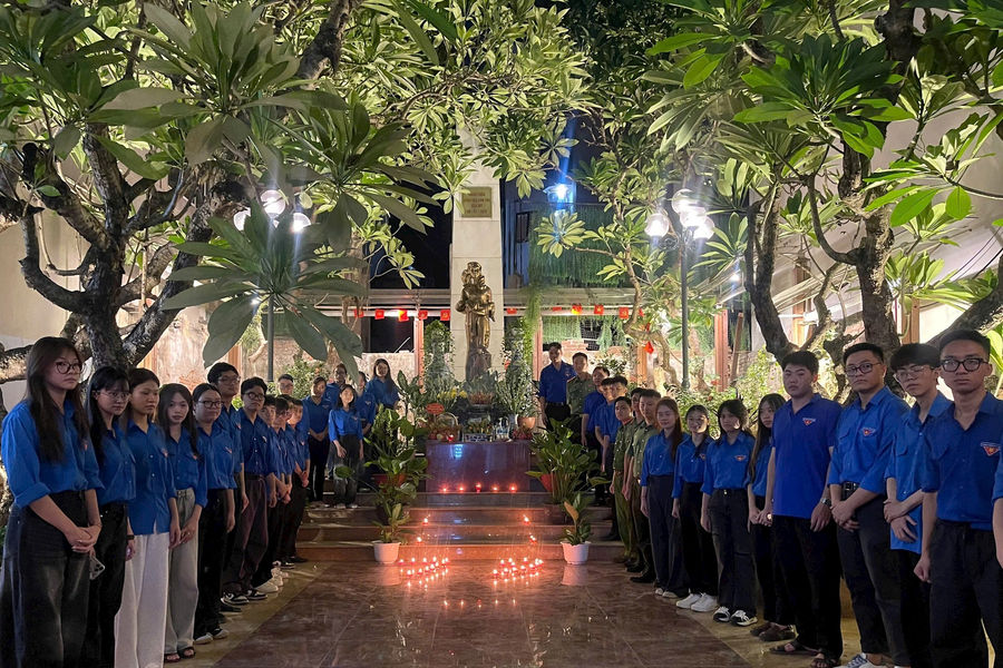 Tuổi trẻ Văn Miếu - Quốc Tử Giám lan tỏa đạo lý "Uống nước nhớ nguồn" bằng những việc làm thiết thực