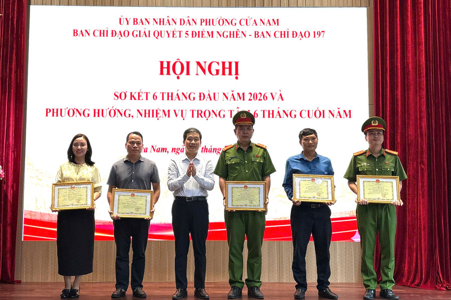 Phường Cửa Nam: Những chuyển biến tích cực về trật tự đô thị trong 6 tháng đầu năm