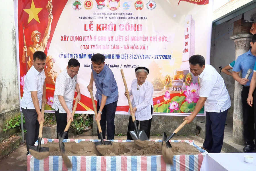 Xã Hòa Xá lan tỏa mạch nguồn tri ân