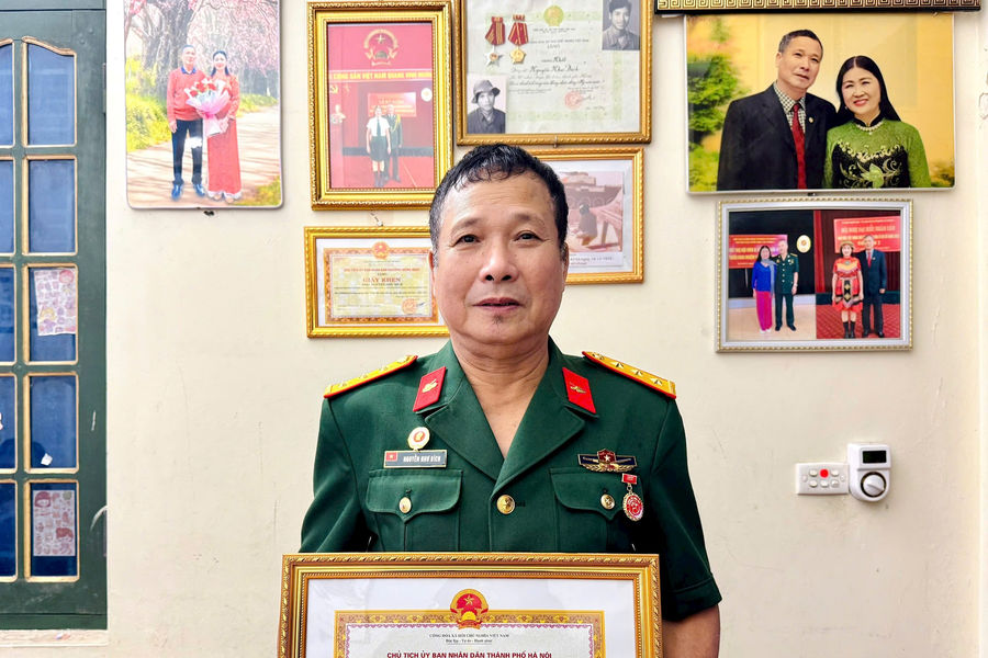 Người cựu chiến binh giữ trọn nghĩa tình người lính