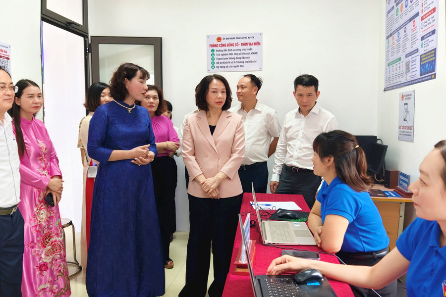 Thí điểm ra mắt mô hình Nhà văn hóa - Khu thể thao đa chức năng tại thôn Vạn Điểm