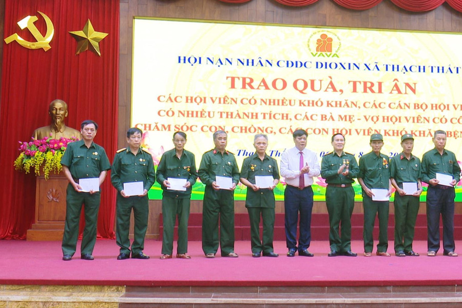 Xã Thạch Thất kỷ niệm 65 năm Ngày Thảm họa da cam ở Việt Nam