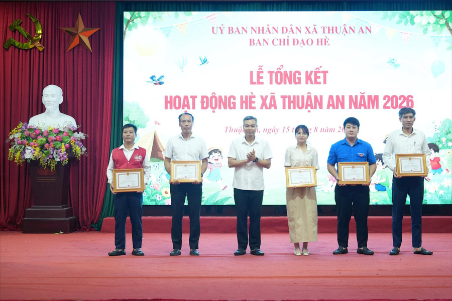 Xã Thuận An: Một mùa hè an toàn, bổ ích cho thiếu niên, nhi đồng