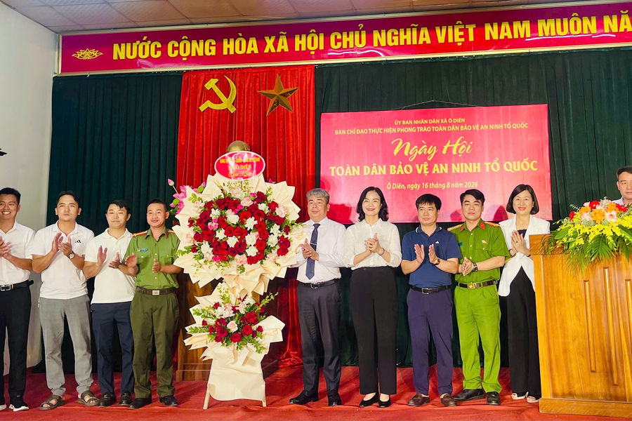 Xã Ô Diên: Khi bình yên được dựng xây từ sức dân
