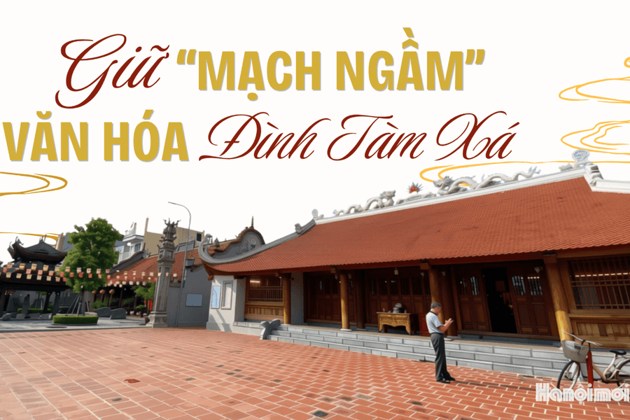 Giữ "mạch ngầm" văn hóa đình Tàm Xá