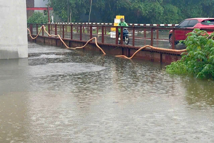 Xã Hưng Đạo tạm dừng lưu thông qua 3 cầu do nước lũ dâng cao