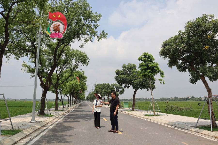 Xã Hát Môn: Đấu giá đất tạo nguồn lực phát triển hạ tầng