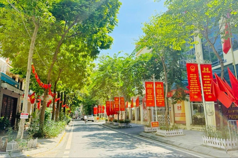 Phường Phương Liệt rực rỡ cờ hoa mừng Quốc khánh 2-9
