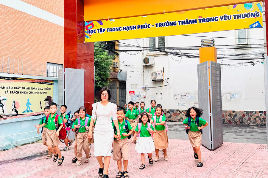 Phường Kim Liên sẵn sàng cho năm học mới sau sắp xếp trường học