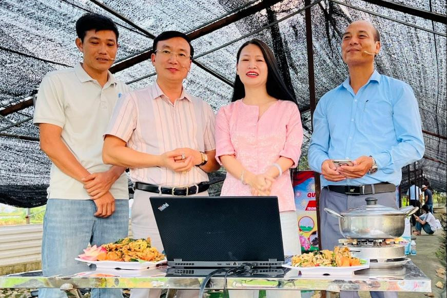 Ứng Hòa tổ chức phiên livestream giới thiệu sản phẩm nông nghiệp lần thứ 5