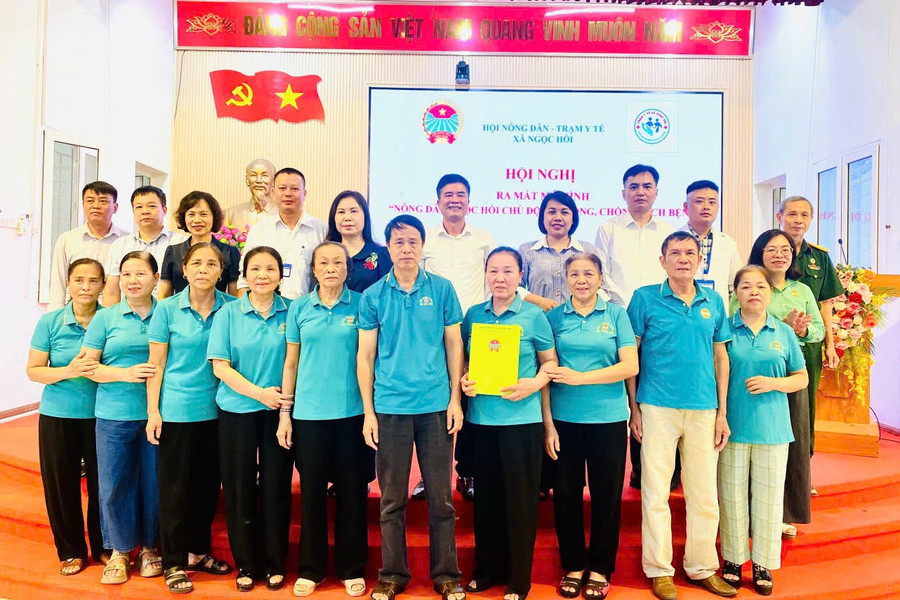 Ngọc Hồi ký kết phối hợp bảo vệ, chăm sóc sức khỏe cộng đồng