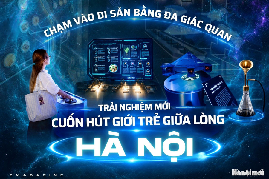 Chạm vào di sản bằng đa giác quan: Trải nghiệm mới cuốn hút giới trẻ giữa lòng Hà Nội