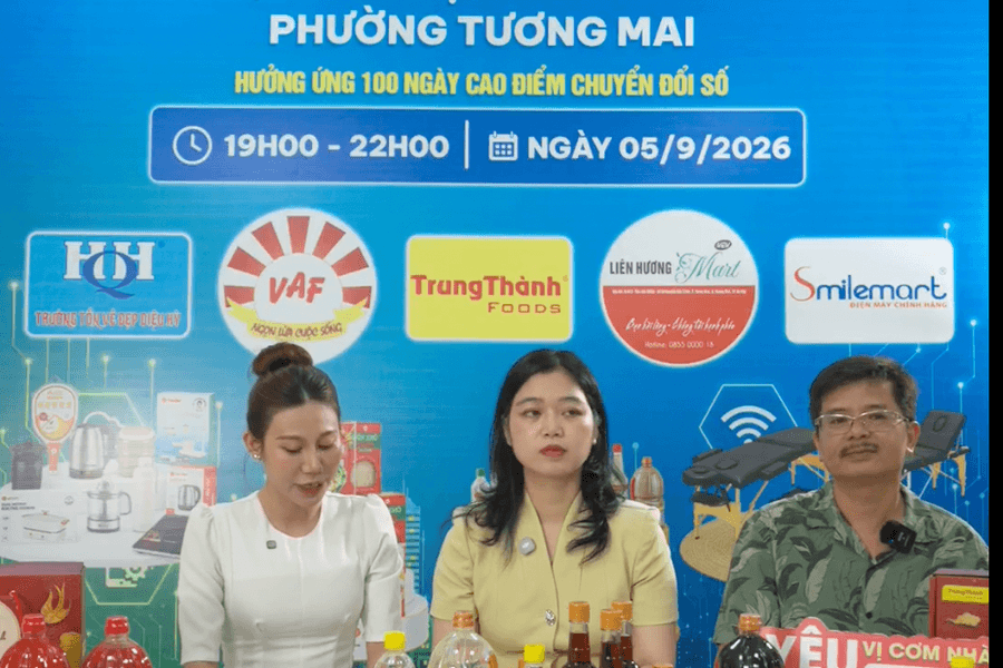 Phường Tương Mai: Khi công nghệ số mở đường cho kinh tế địa phương
